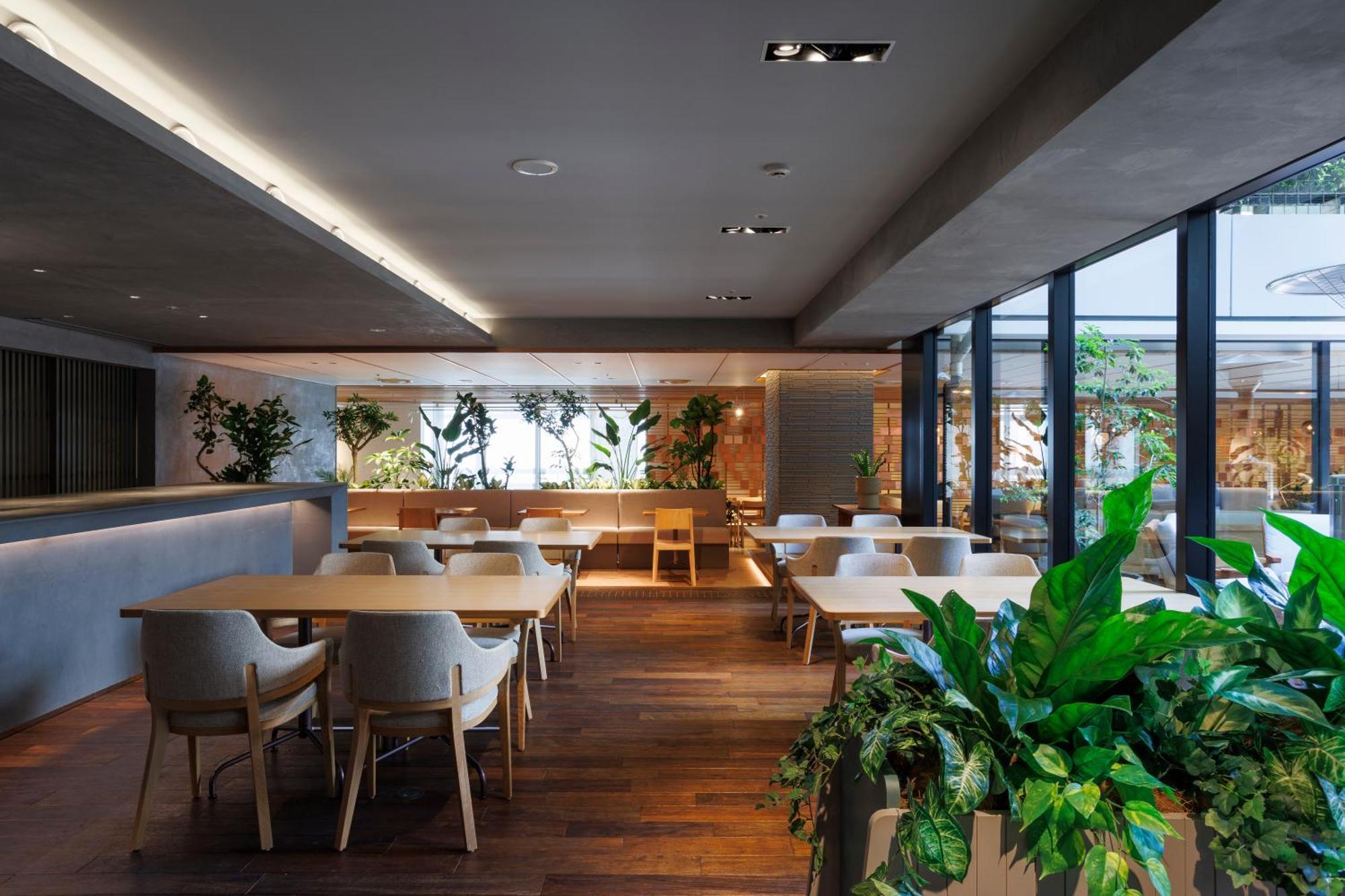 Good Nature Hotel Киото Экстерьер фото The interior of the lounge