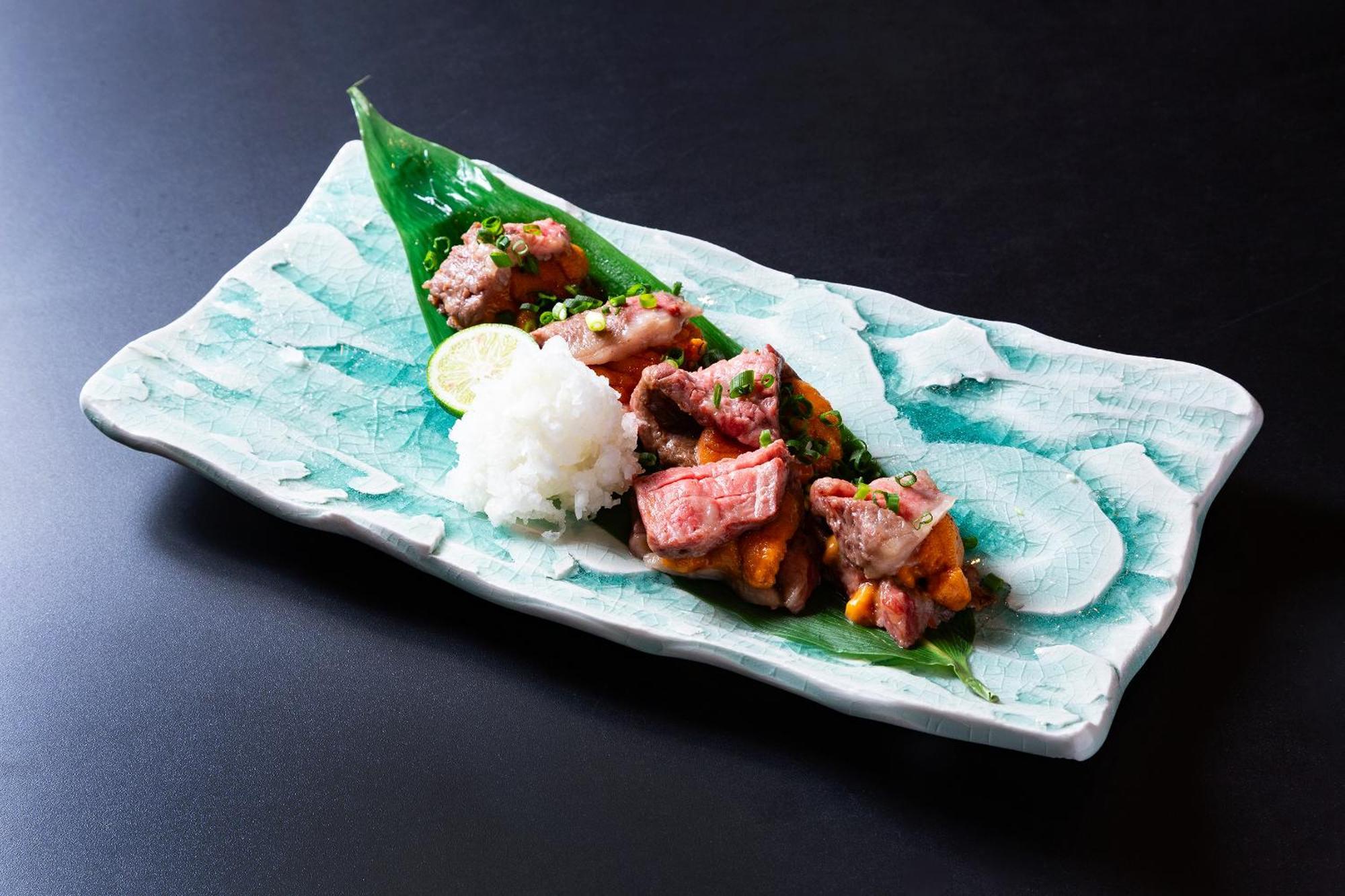 Good Nature Hotel Киото Экстерьер фото A plate of omakase