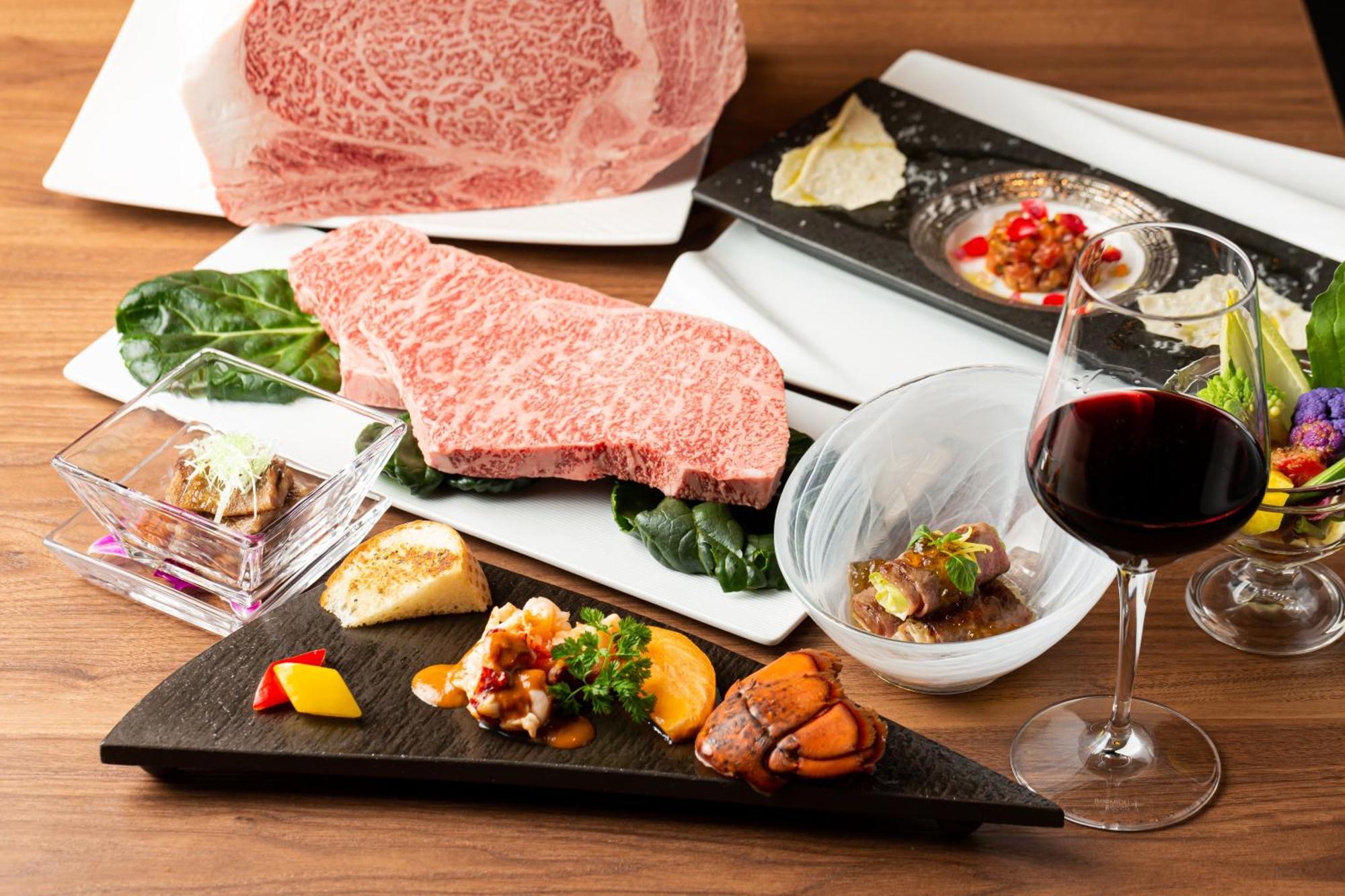 Good Nature Hotel Киото Экстерьер фото A Japanese steakhouse meal