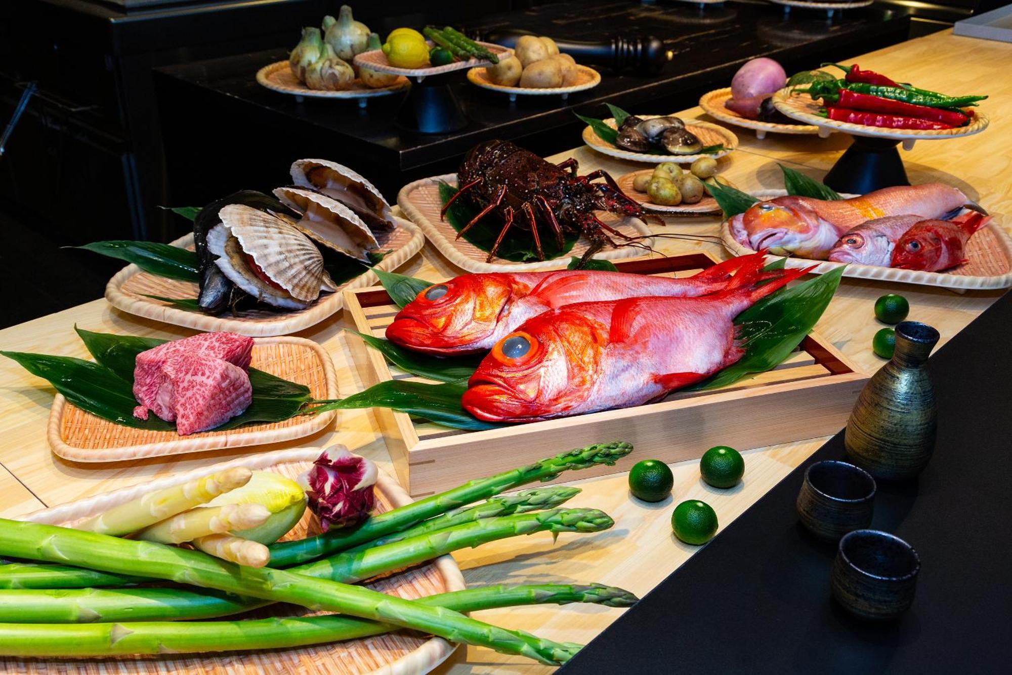 Good Nature Hotel Киото Экстерьер фото Ingredients for a Japanese meal