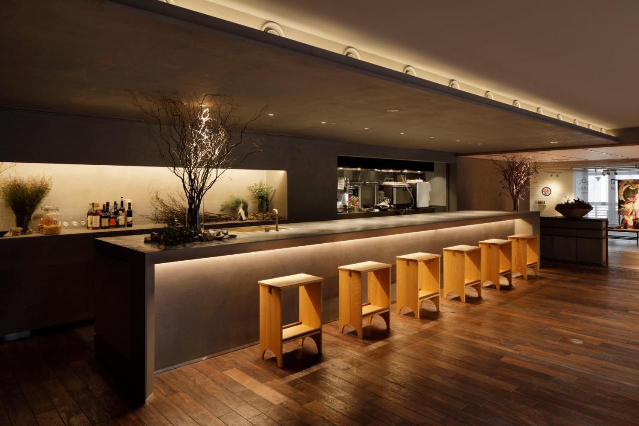Good Nature Hotel Киото Экстерьер фото The bar at the restaurant